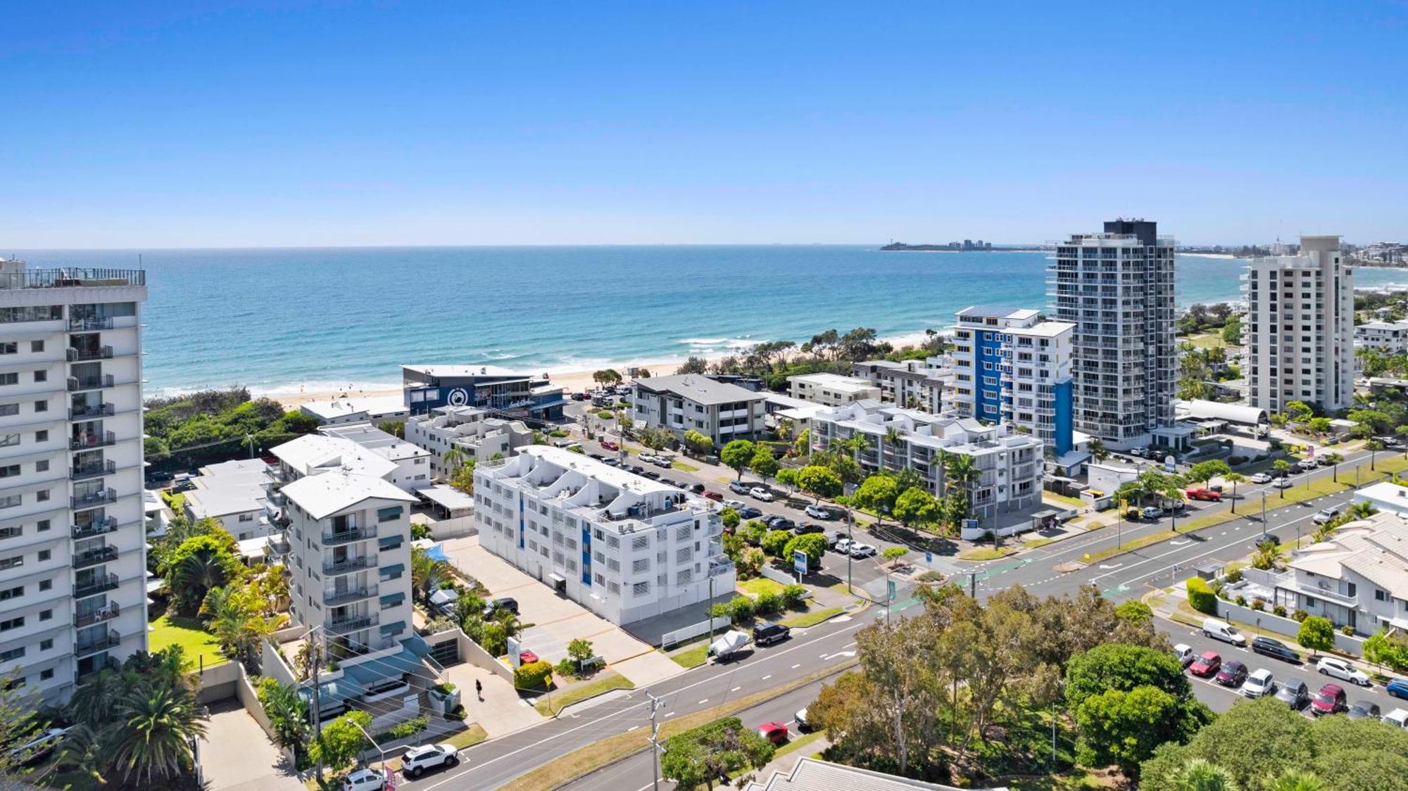 Coral Sea Apartments Maroochydore Eksteriør bilde